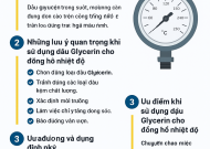 NHỮNG LƯU Ý KHI SỬ DỤNG DẦU GLYCERIN CHO ĐỒNG HỒ NHIỆT ĐỘ