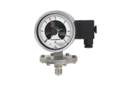 ĐỒNG HỒ ĐO ÁP SUẤT DẠNG MÀNG CÓ TIẾP ĐIỂM ĐIỆN WIKA PGS43.100 / 160 – ĐO & ĐIỀU KHIỂN ÁP SUẤT CHÍNH XÁC