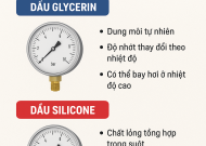 KHI NÀO SỬ DỤNG DẦU SILICONE CHO ĐỒNG HỒ ÁP SUẤT