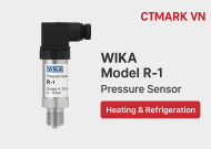 CẢM BIẾN ÁP SUẤT WIKA MODEL R-1 – GIẢI PHÁP ĐO ÁP SUẤT CHÍNH XÁC CHO HỆ THỐNG SƯỞI ẤM VÀ LÀM LẠNH