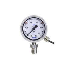 ĐỒNG HỒ ĐO ÁP SUẤT WIKA 230.25 with 851.3 Switch