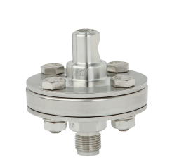 Diaphragm seal with threaded connection Threaded design WIKA 990.10 