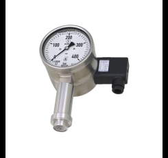 WIKA Diaphragm seal with sterile connection Model 990.30
