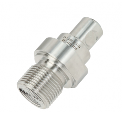 Diaphragm seal with threaded connection Flush diaphragm or with protective plate WIKA 990.36 