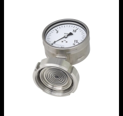 WIKA Diaphragm seal with sterile connection Model 990.51