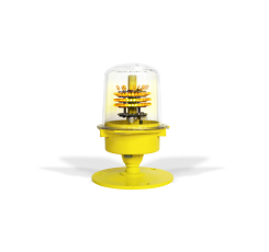 SEGS24HY30 - Elevated TLOF heliport lighting system, yellow light
