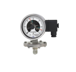 ĐỒNG HỒ ĐO ÁP SUẤT DẠNG MÀNG CÓ TIẾP ĐIỂM ĐIỆN WIKA PGS43.160