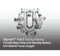 ROTAMASS Total Insight Coriolis Mass Flowmeter