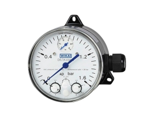 ĐỒNG HỒ ĐO ÁP SUẤT CHÊNH ÁP CÓ TIẾP ĐIỂM ĐIỆN WIKA DPGS40 – GIẢI PHÁP GIÁM SÁT CHÊNH ÁP TIN CẬY