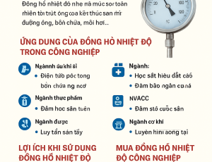 ĐỒNG HỒ NHIỆT ĐỘ VÀ ỨNG DỤNG TRONG CÁC NGÀNH CÔNG NGHIỆP