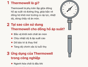 TẠI SAO SỬ DỤNG THERMOWELL CHO ĐỒNG HỒ NHIỆT ĐỘ?