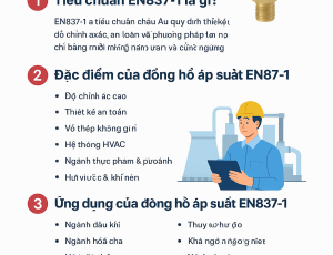 ĐỒNG HỒ ÁP SUẤT TIÊU CHUẨN EN837-1 – GIẢI PHÁP ĐO LƯỜNG CHÍNH XÁC CHO CÔNG NGHIỆP