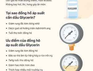 DẦU GLYCERIN VÀ ỨNG DỤNG CHO ĐỒNG HỒ ÁP SUẤT