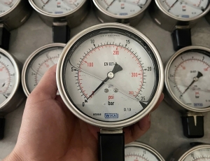 ĐỒNG HỒ ĐO ÁP SUẤT WIKA MODEL 233.50 (CÓ DẦU)