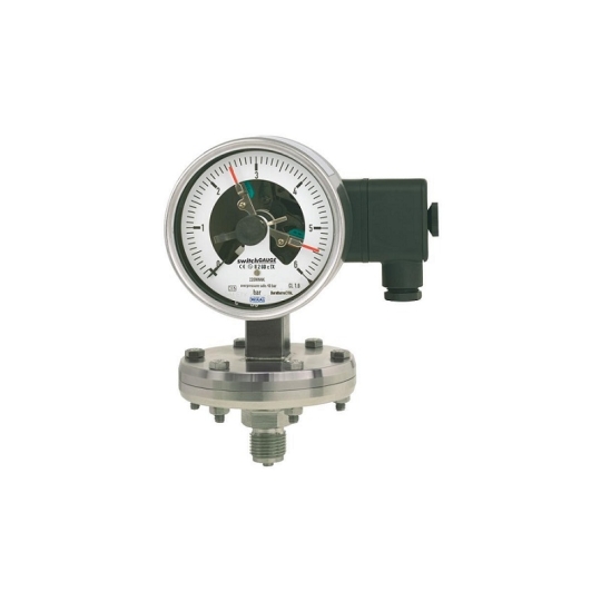 ĐỒNG HỒ ĐO ÁP SUẤT DẠNG MÀNG CÓ TIẾP ĐIỂM ĐIỆN WIKA 432.56 432.36