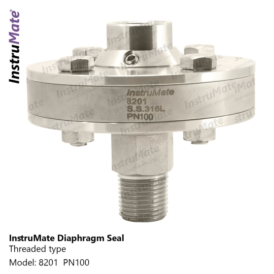 Threaded Diaphragm Seal Model 8201