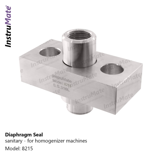 Sanitary Diaphragm Seal Model 8215
