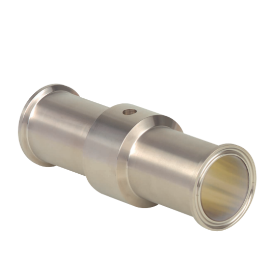 In-line diaphragm seal with sterile connection With clamp connection (TRI-CLAMP®) WIKA 981.22, 981.52 and 981.53