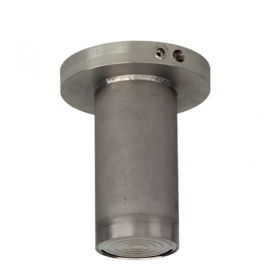 Diaphragm seal with flange connection Cell-type with extended diaphragm WIKA 990.35