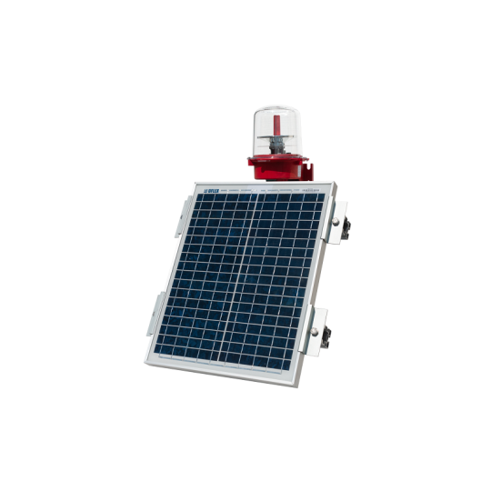 ACWL_SOLAR03 - Solar Powered Low Intensity Red Obstruction Light – ICAO Type A/Type B