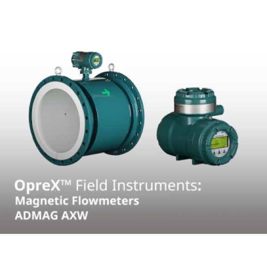 Yokogawa ADMAG AXW Magnetic Flowmeters