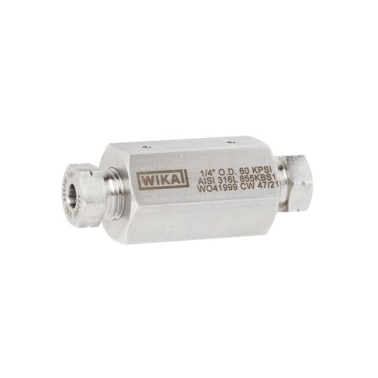 WIKA High-pressure connection adapters and couplings Model HPAC