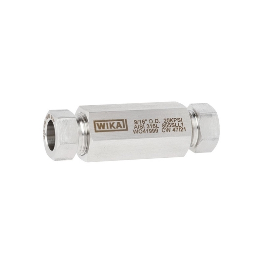 WIKA High-pressure connection adapters and couplings Model HPAC