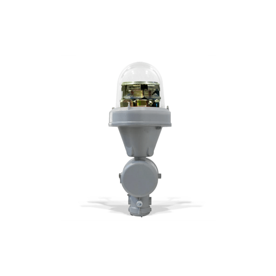 MIOLB-E1_24D, MIOLB-E1_48D, MIOLB-E1_23D - Double (Main + Stand-By) obstruction Light for Explosion Proof, Medium Intensity Type B