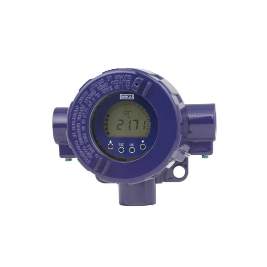 Field indicator for current loops with HART communication WIKA Models DIH50, DIH52