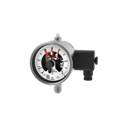 ĐỒNG HỒ ĐO ÁP SUẤT CÓ TIẾP ĐIỂM ĐIỆN WIKA PGS23.160