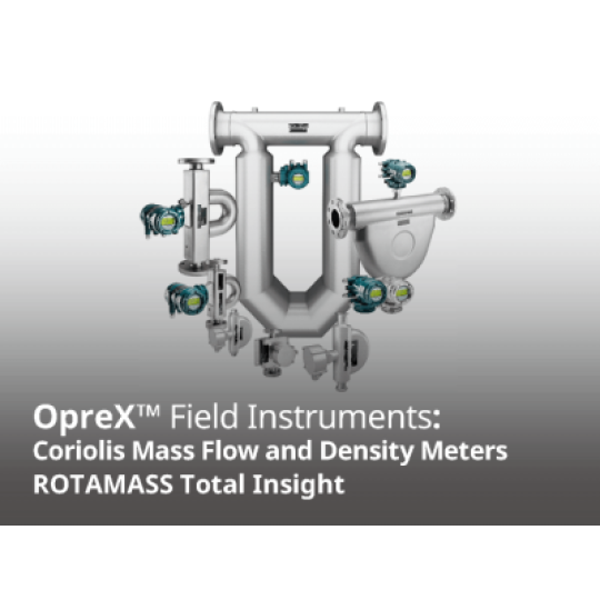 ROTAMASS Total Insight Coriolis Mass Flowmeter