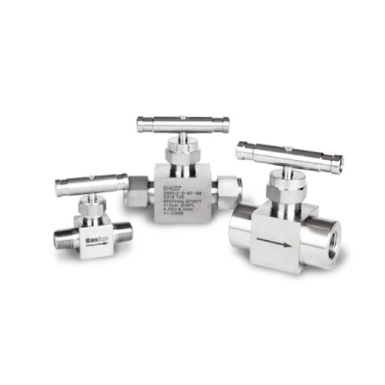 SBNV60 Series Integral Bonnet Bar Stock Needle Valve