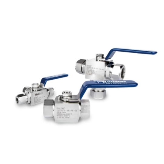 SBV60 Series High Pressure Ball Valves
