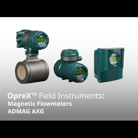 Yokogawa ADMAG AXG Magnetic Flowmeters